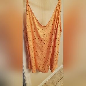 Peach star cami tank